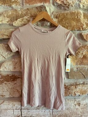 C&C California Pale Mauve Short Sleeve Crewneck Tee